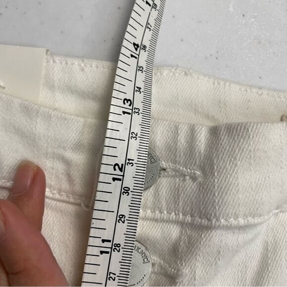 BLANKNYC WHITE THE GREAT JONES BUTTON FLY HIGH RISE SKINNY JEANS size 31 NEW! - Picture 8 of 11